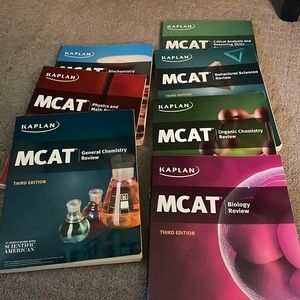Kaplan MCAT books